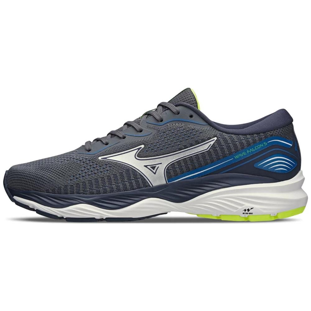 Tênis Mizuno Wave Falcon 5 Masculino Cinza 2