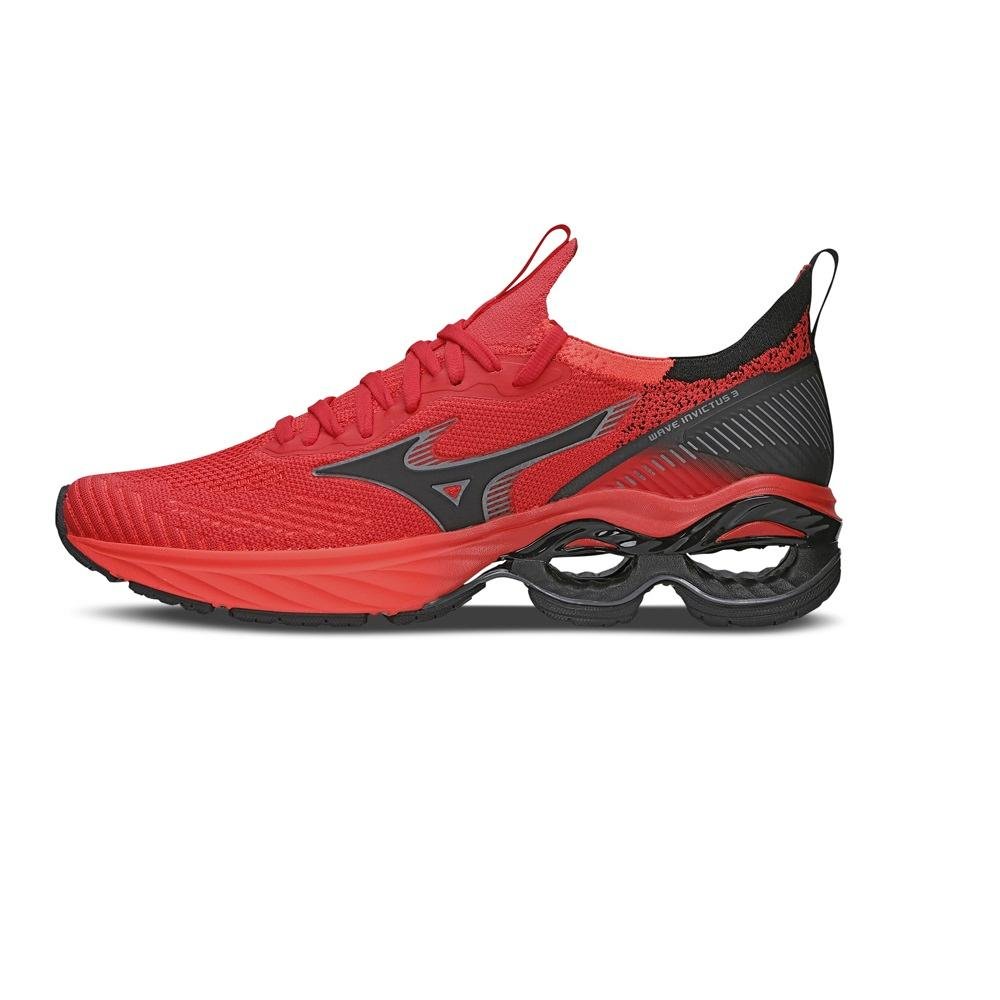 TENIS MIZUNO WAVE INVICTUS 3 VERM Vermelho 2