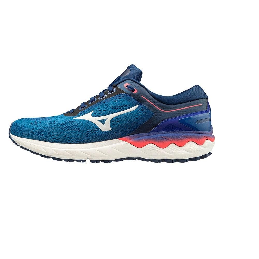 Tenis  Mizuno Wave Sky Rise Azul 2