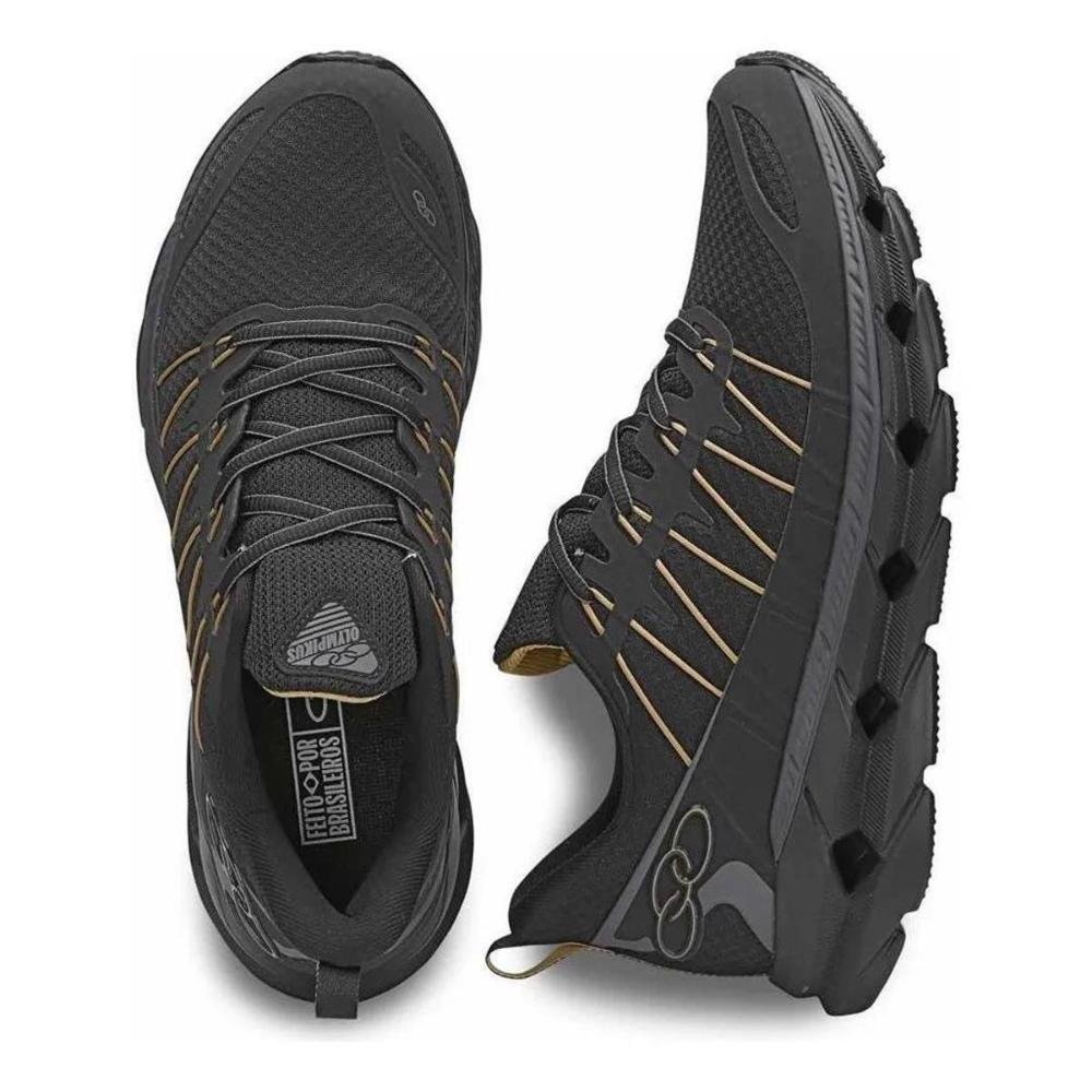 TENIS OLYMPIKUS CYBER 3 Preto 4