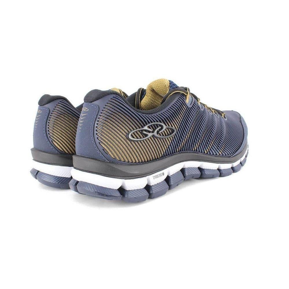 TENIS OLYMPIKUS DYNAMIC MARINHO/DOURADO Azul Marinho/Dourado 2