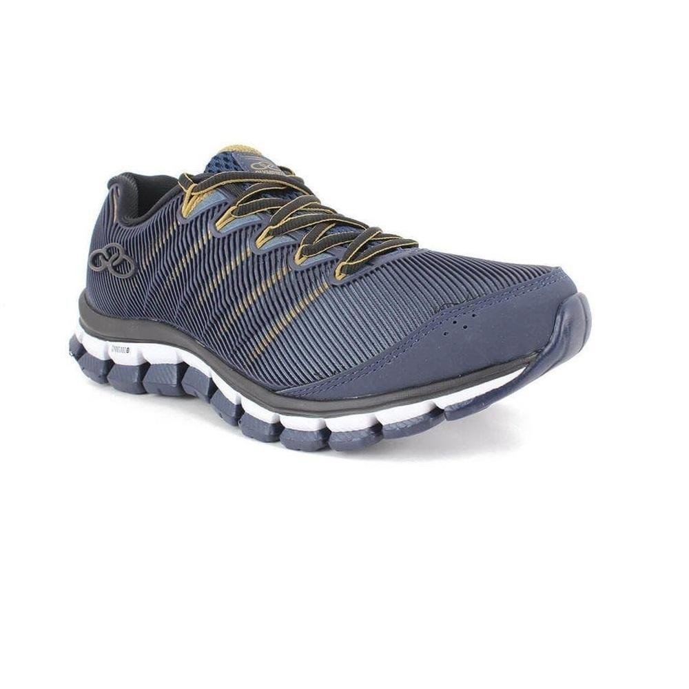 TENIS OLYMPIKUS DYNAMIC MARINHO/DOURADO Azul Marinho/Dourado 3