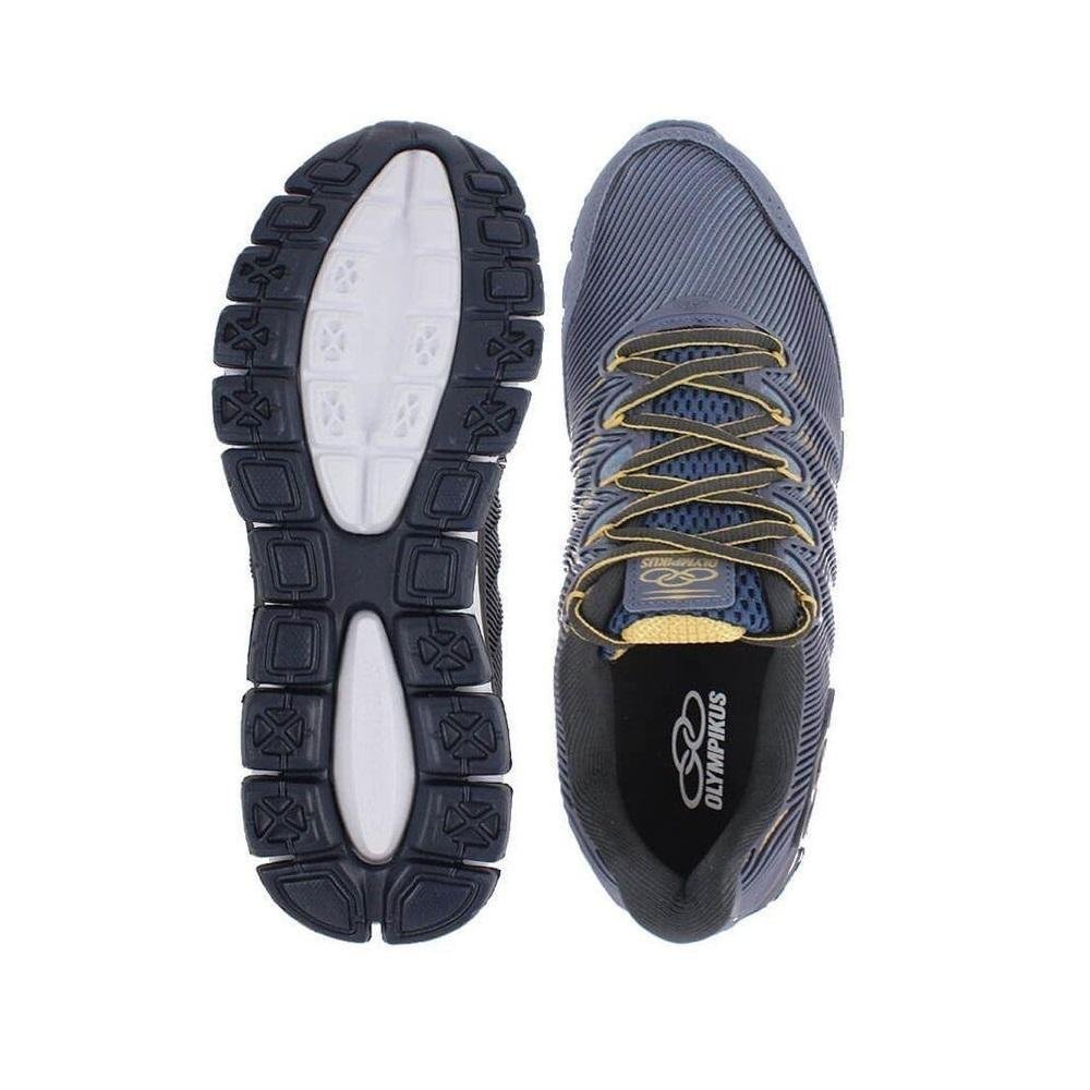 TENIS OLYMPIKUS DYNAMIC MARINHO/DOURADO Azul Marinho/Dourado 4