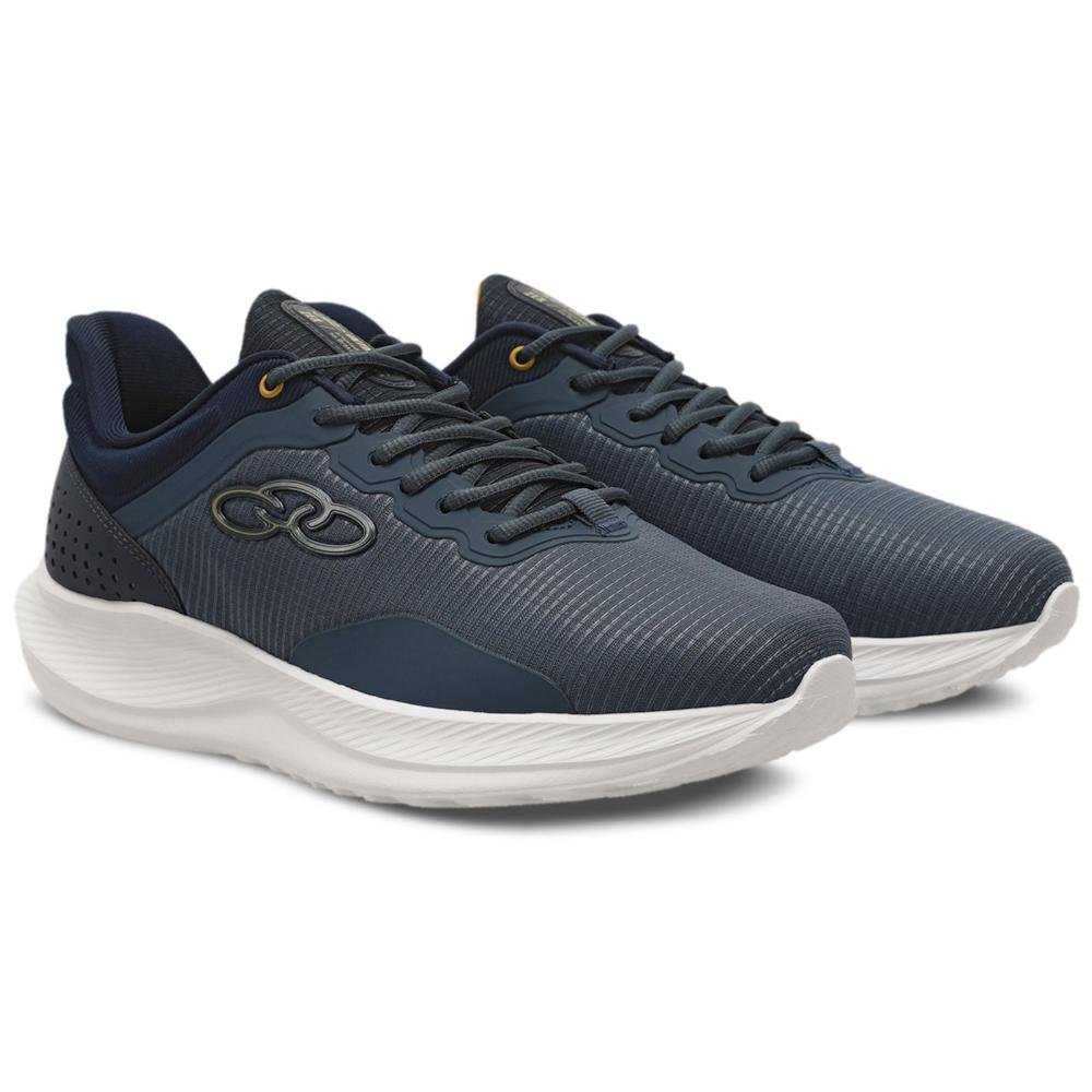 TENIS OLYMPIKUS ZEX MASCULINO Preto/Azul Marinho 3