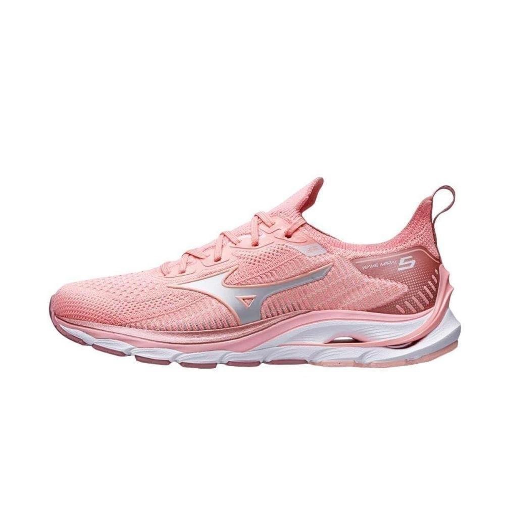 Tênis Mizuno Wave Mirai 5 Feminino Rosa 2