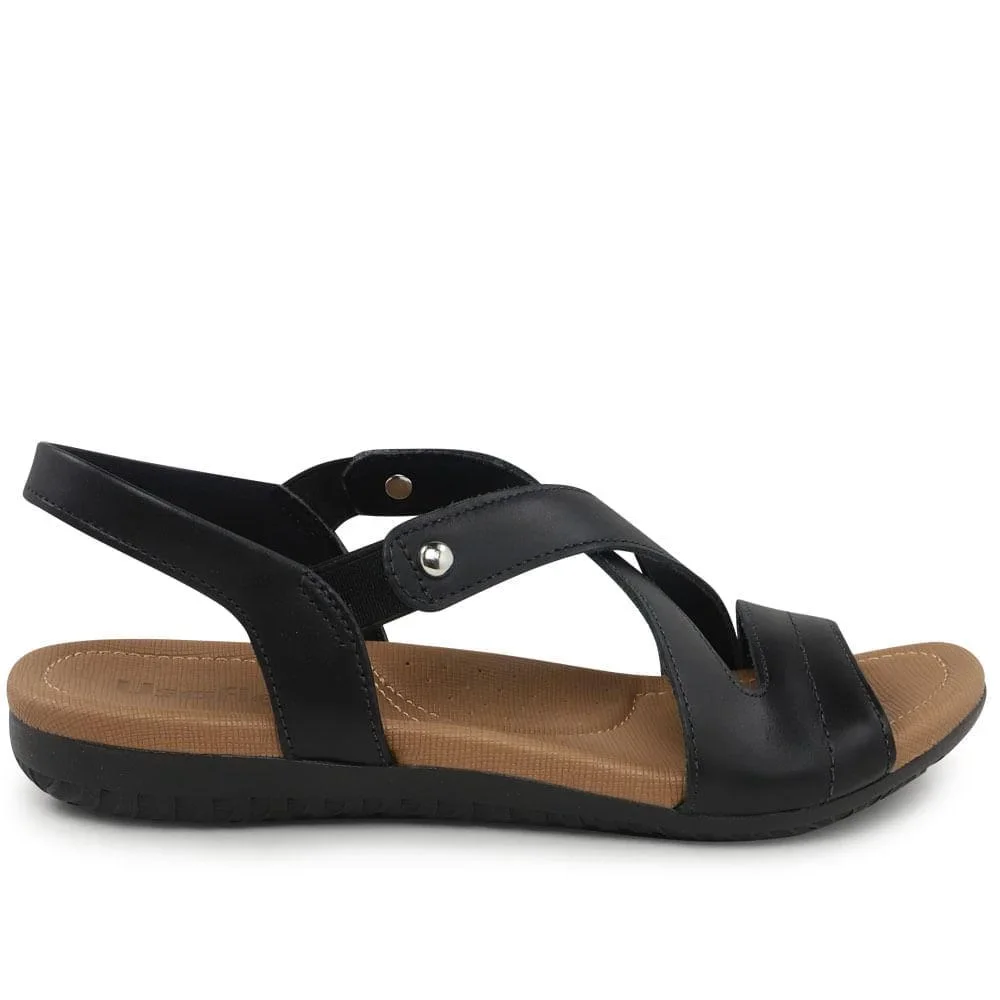 SANDALIA USAFLEX RASTEIRA Preto 1