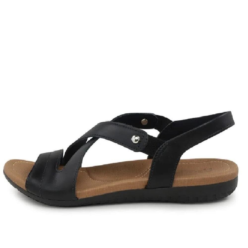 SANDALIA USAFLEX RASTEIRA Preto 2