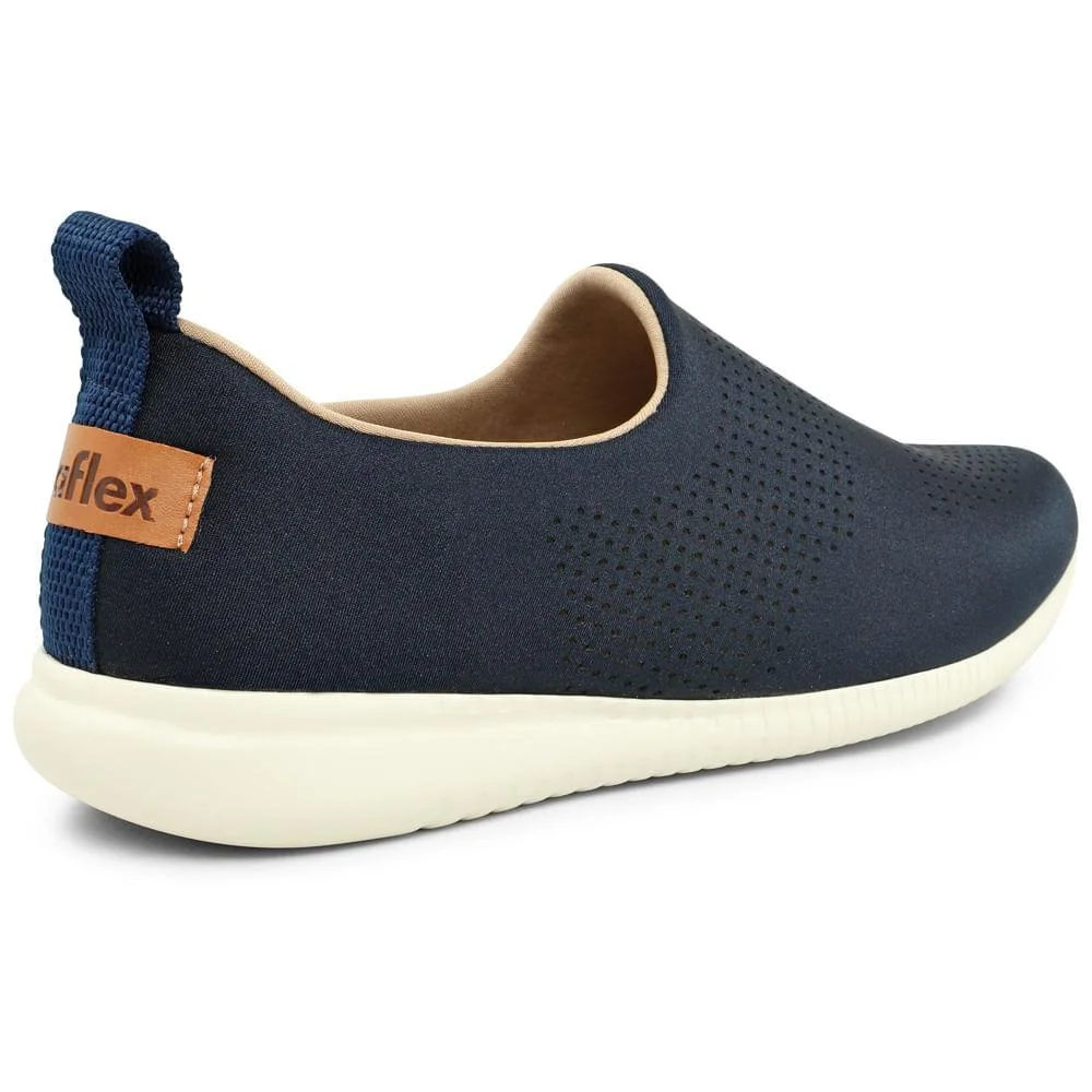 TENIS USAFLEX SLIP ON ELASTANO AF0607 Azul 3
