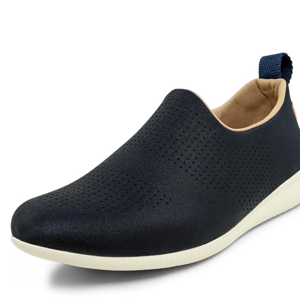 TENIS USAFLEX SLIP ON ELASTANO AF0607 Azul 5