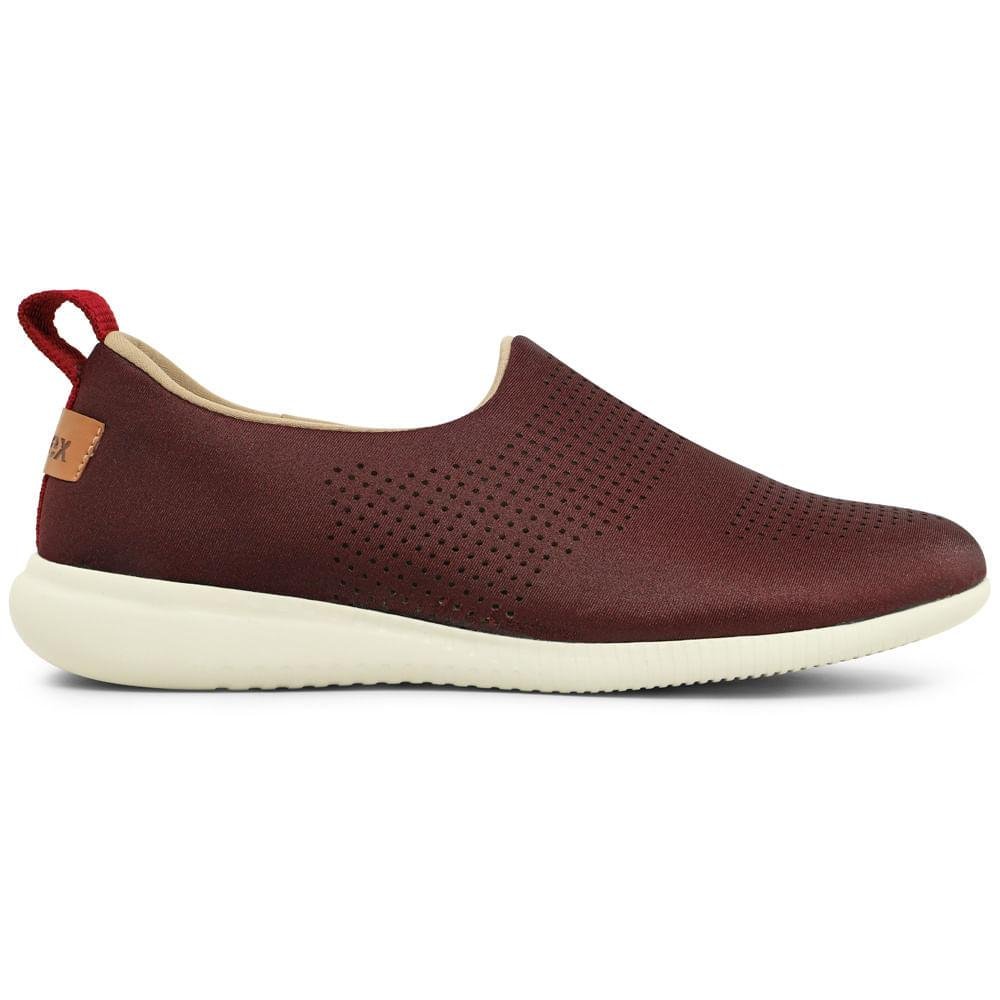 TENIS USAFLEX SLIP ON ELASTANO AF0607 Vermelho 6