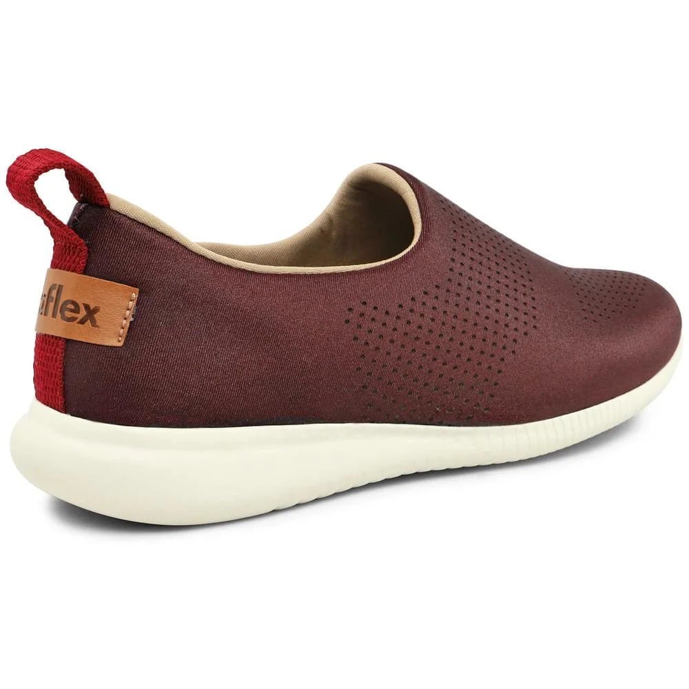 TENIS USAFLEX SLIP ON ELASTANO AF0607 Vermelho 2
