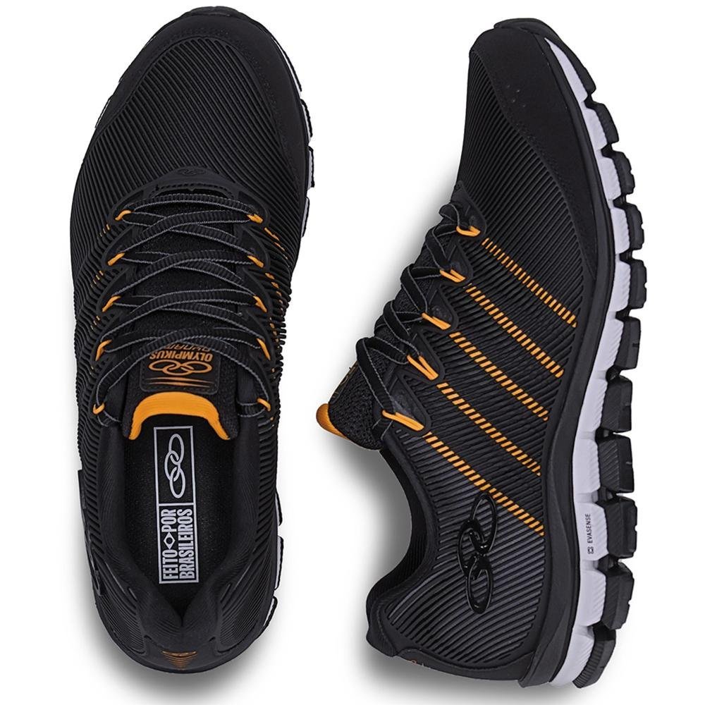 TENIS OLYMPIKUS DYNAMIC MASCULINO Preto 3