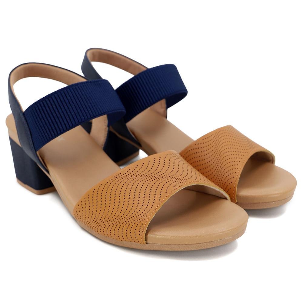 SANDALIA USAFLEX COM LASER REF AE3227 Azul 2