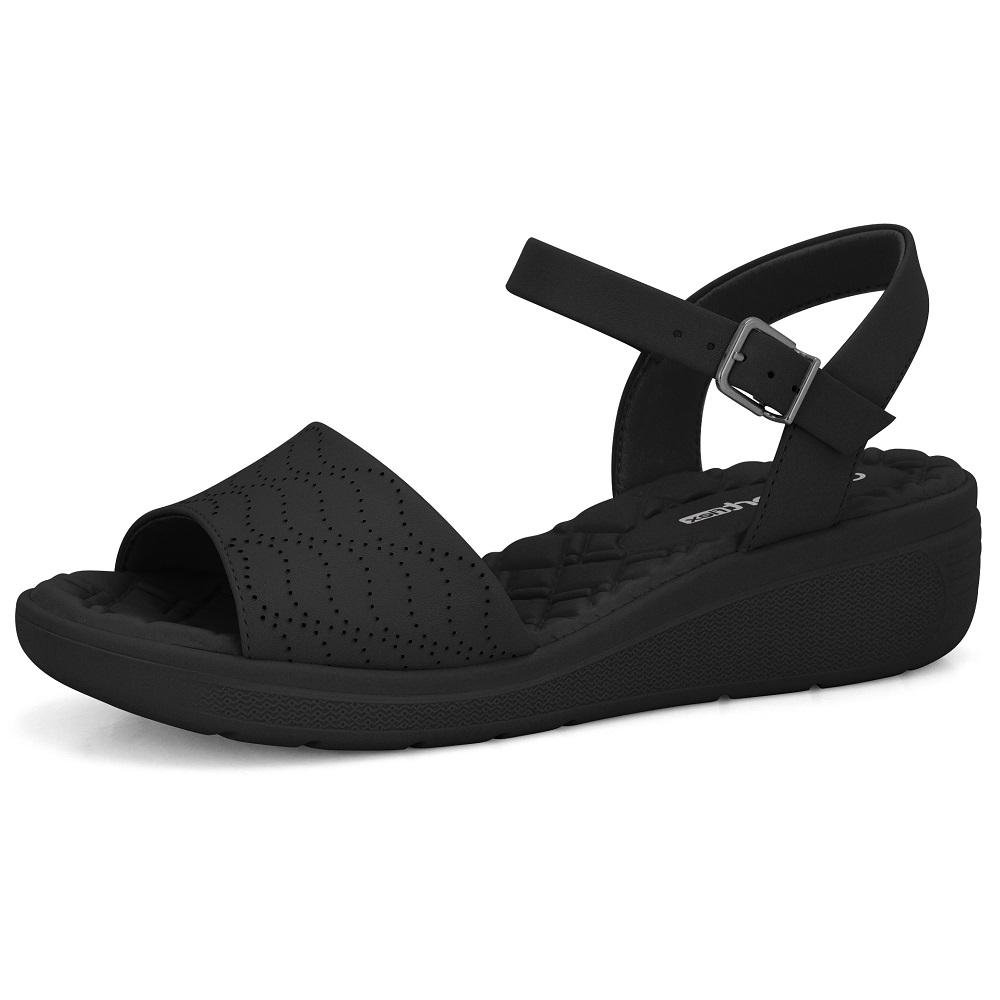 SANDALIA COMFORTFLEX NAPA VEST PLUS REF 2386403 Preto 2