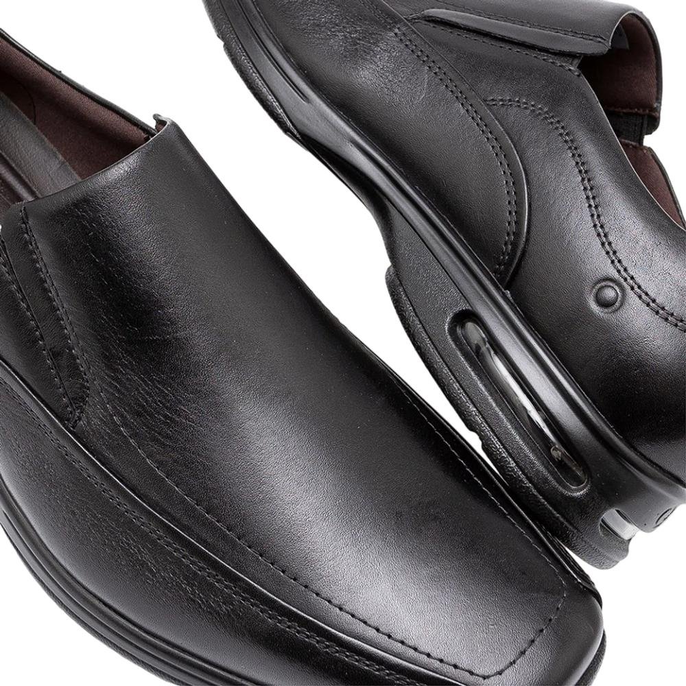 SAPATO DEMOCRATA SMART COMFORT AIR SPOT REF 448027 Preto 4