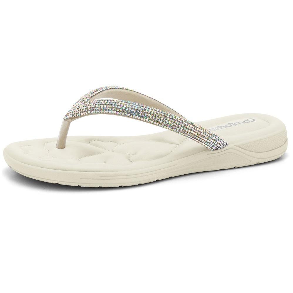 CHINELO COMFORTLFEX SLIP STAR REF 2480301 Branco 2