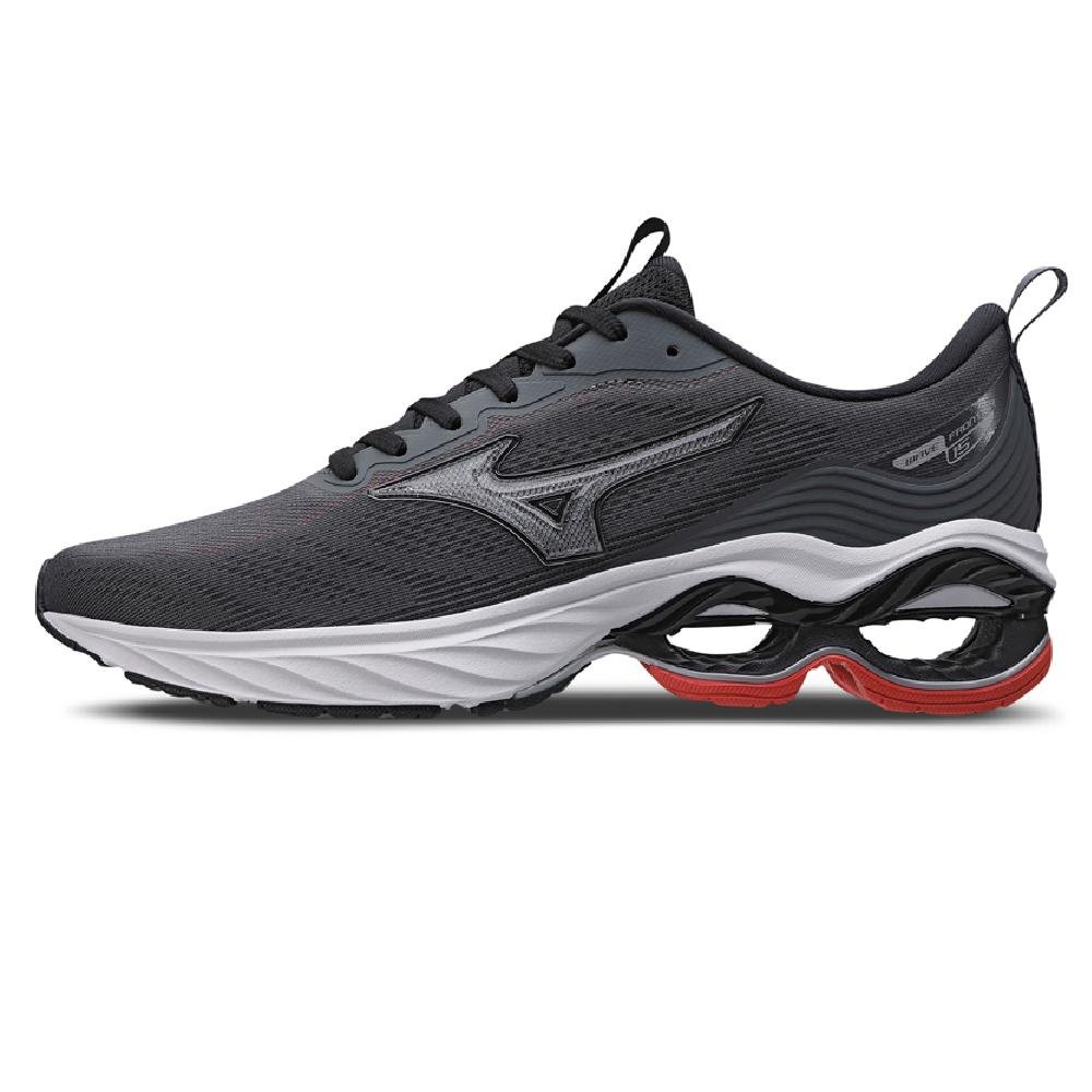 TENIS MIZUNO WAVE FRONTIER 15 MASCULINO Cinza 3