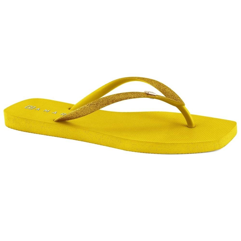 Chinelo Ramarim Ref 231233 Feminino Amarelo 2