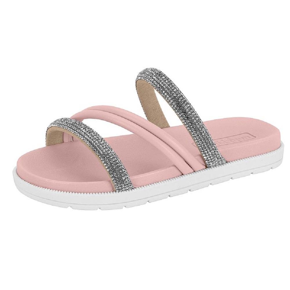 PAPETE MOLEKINHA TR PR STRASS REF 2352.107.26696 Bege 2