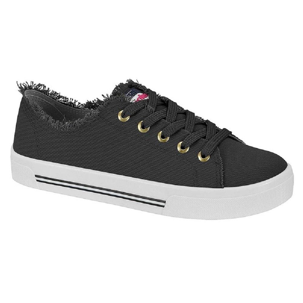 TENIS MOLECA LONA SIDER REF 5667.322.18923 Preto 1