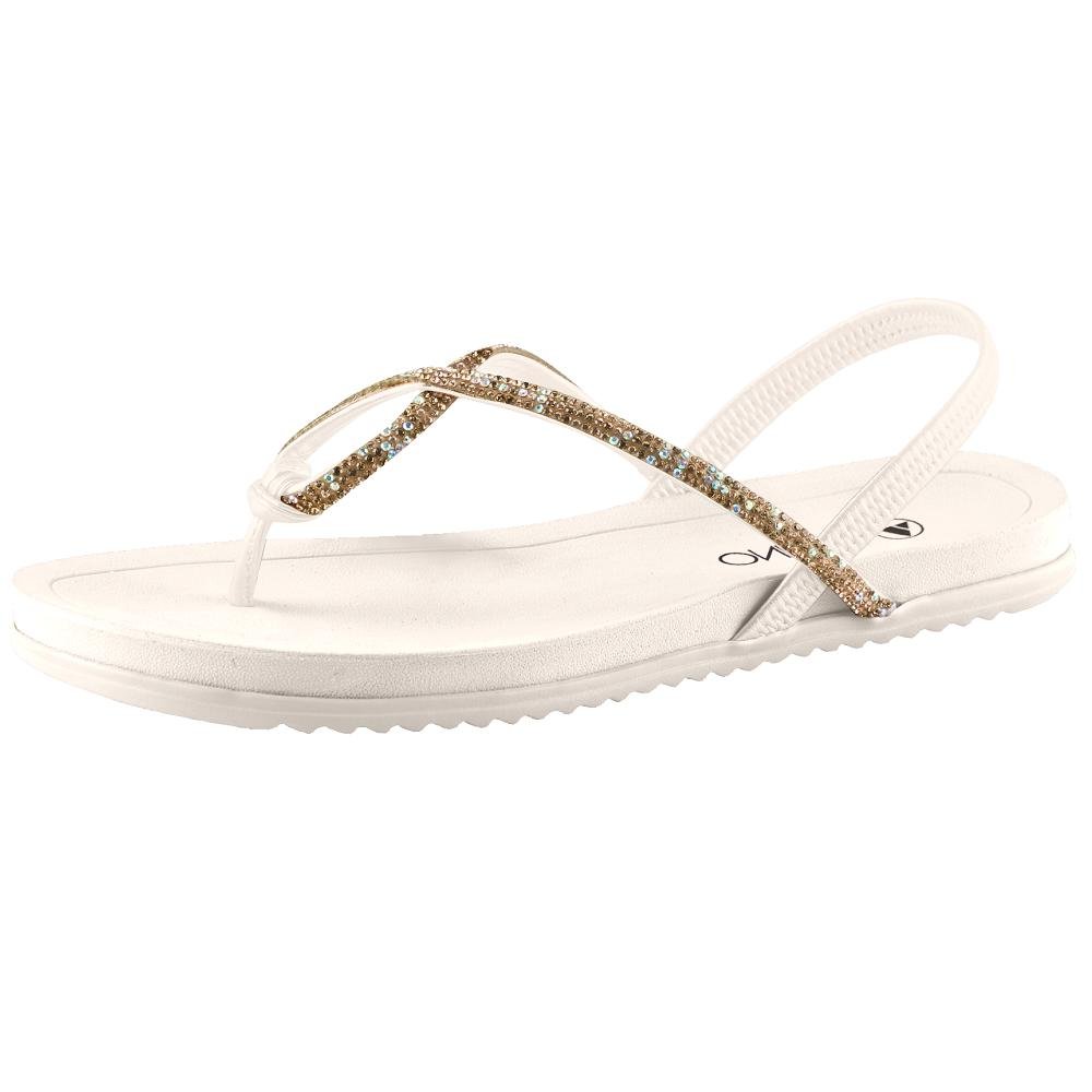 SANDALIA VIA UNO FLAT FORM REF 847003SIAVV Branco 2