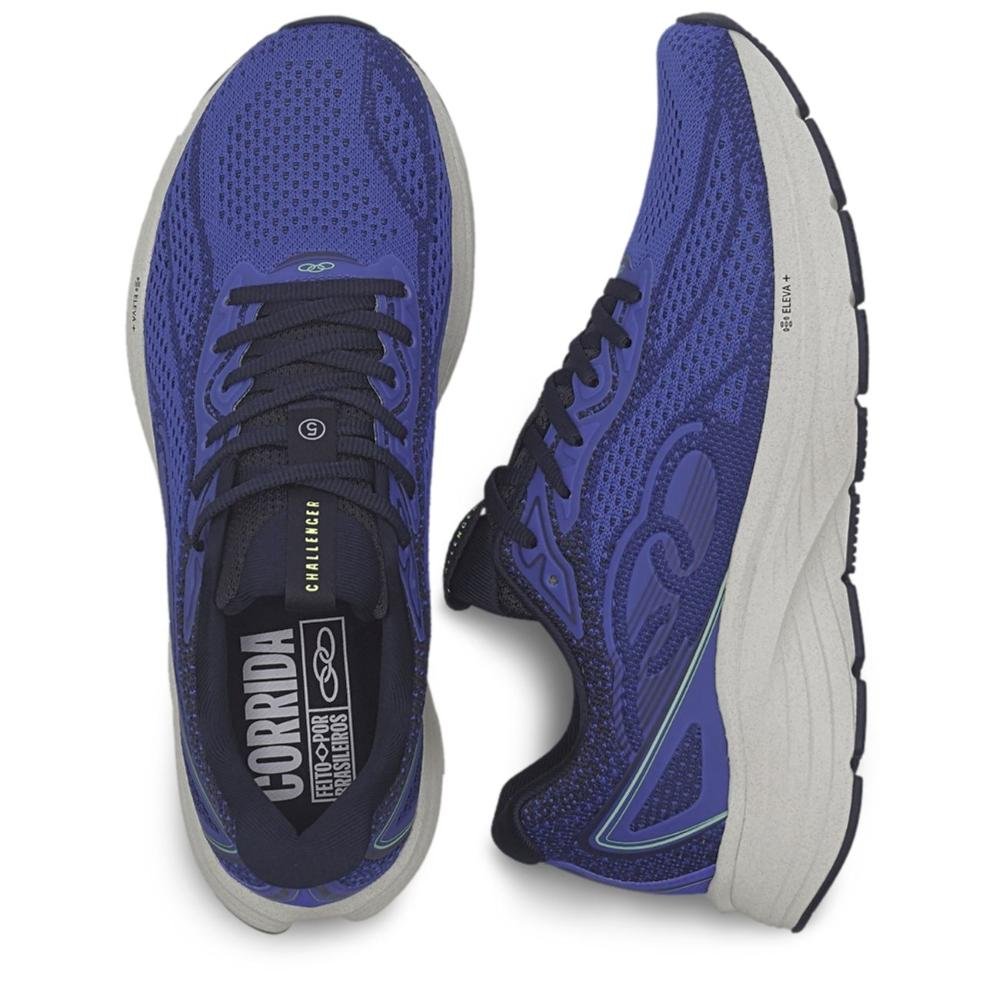 TENIS OLYMPIKUS CHALLENGER 5 MASCULINO Azul 3