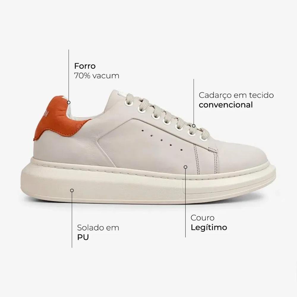 SAPETENIS FERRACINI IMPULSE REF 7614-570 Cinza/Bege 5