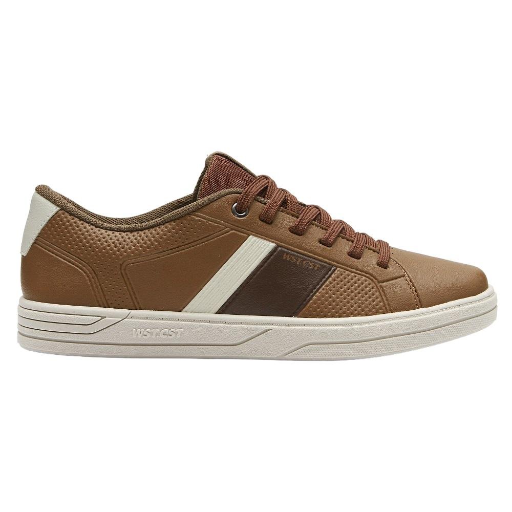 TENIS WEST COAST 31 REF 313006 Marrom/Branco 1