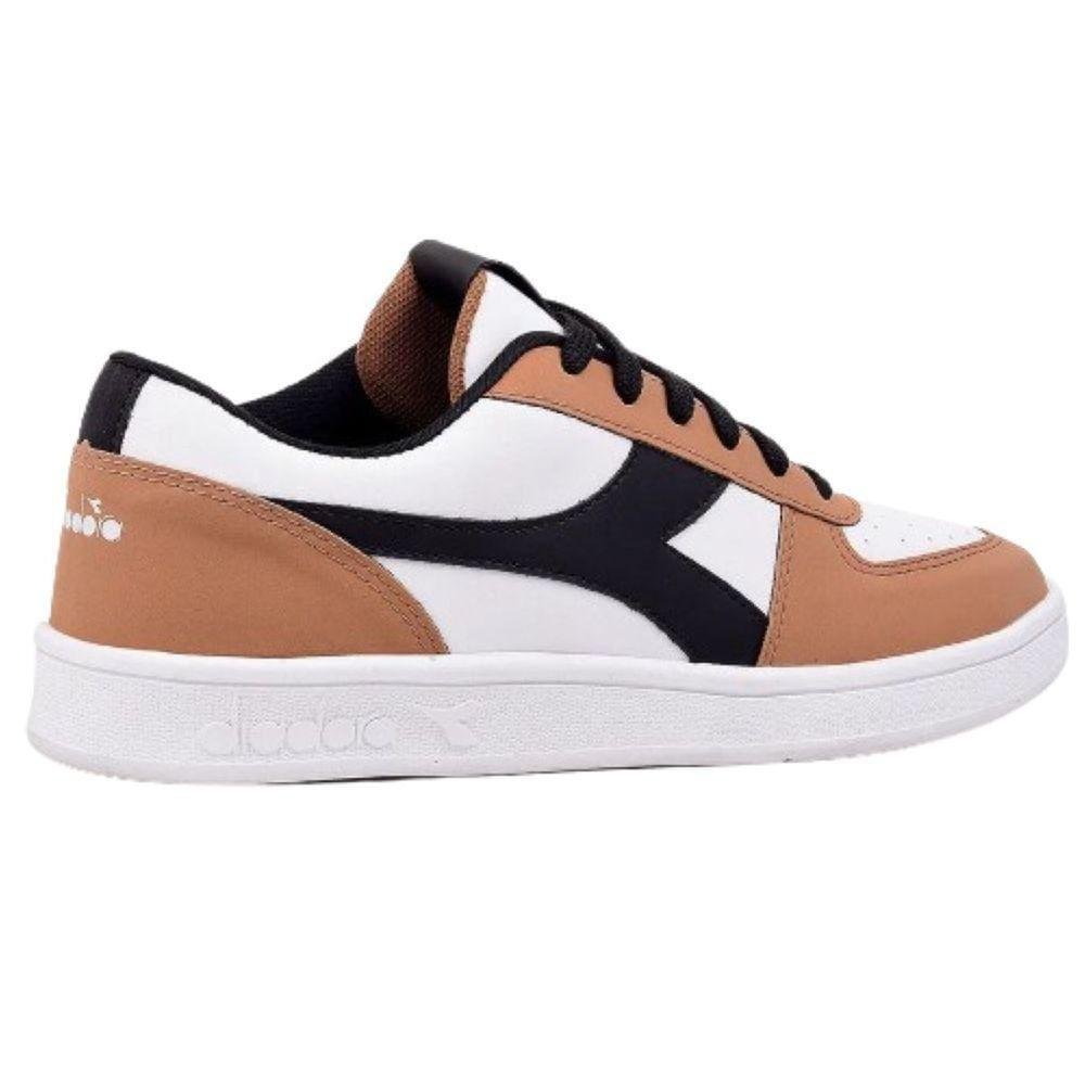 TENIS DIADORA PLAYMAKER MASCULINO BRANCO/BEGE 3