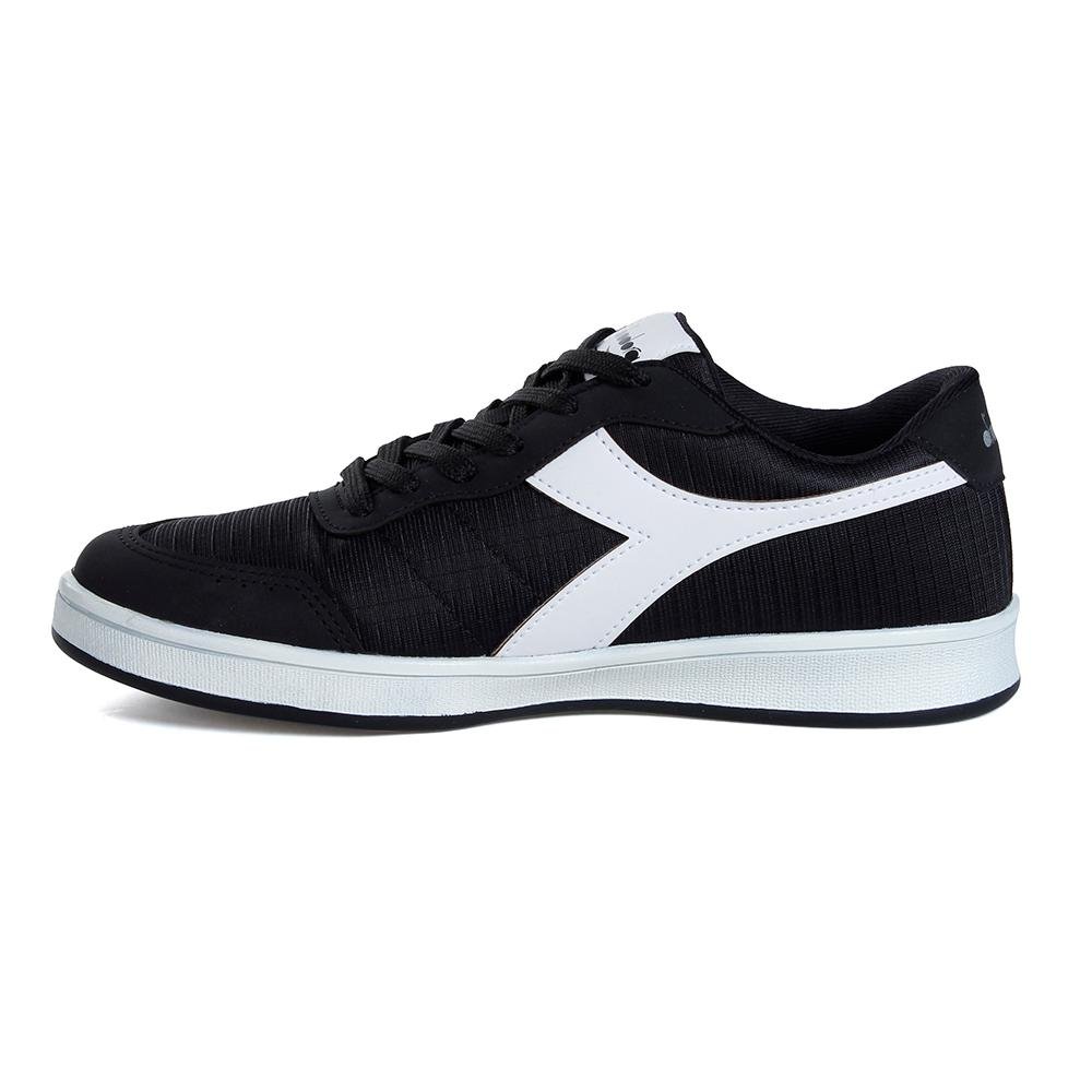 TENIS DIADORA PLAYMAKER MASCULINO PRETO/BRANCO 2