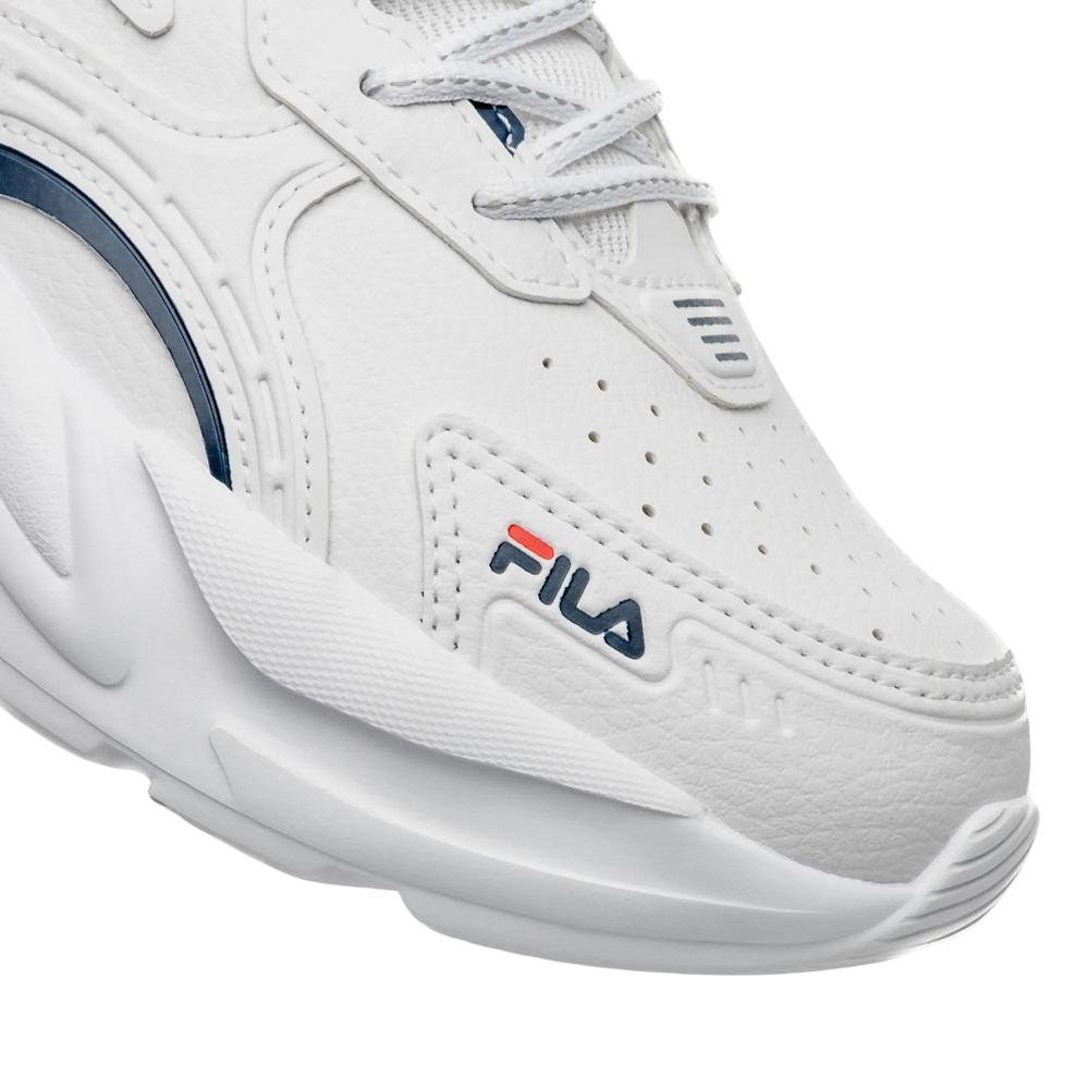 TENIS FILA STREET FIT 2 FEMININO Branco/Marinho 5