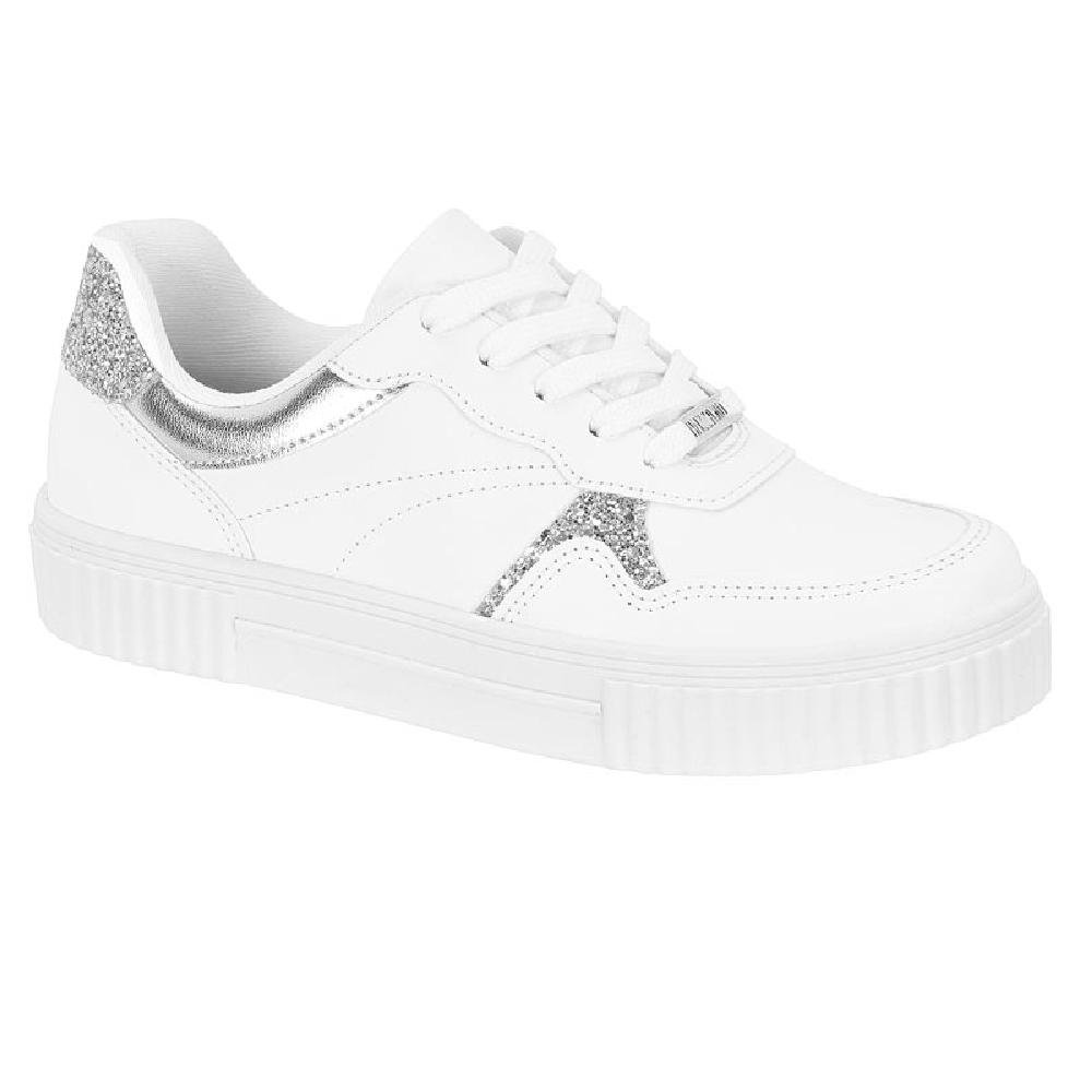 TENIS VIZZANO GLITER REF 1307.109.28341 Branco/Prata 3