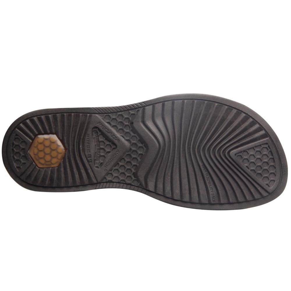 SANDALIA PEGADA EM COURO REF 133303 MASCULINO Marrom 5