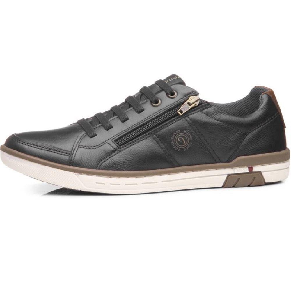 SAPATENIS PEGADA EM COURO REF 119313 MASCULINO Marrom Escuro 2