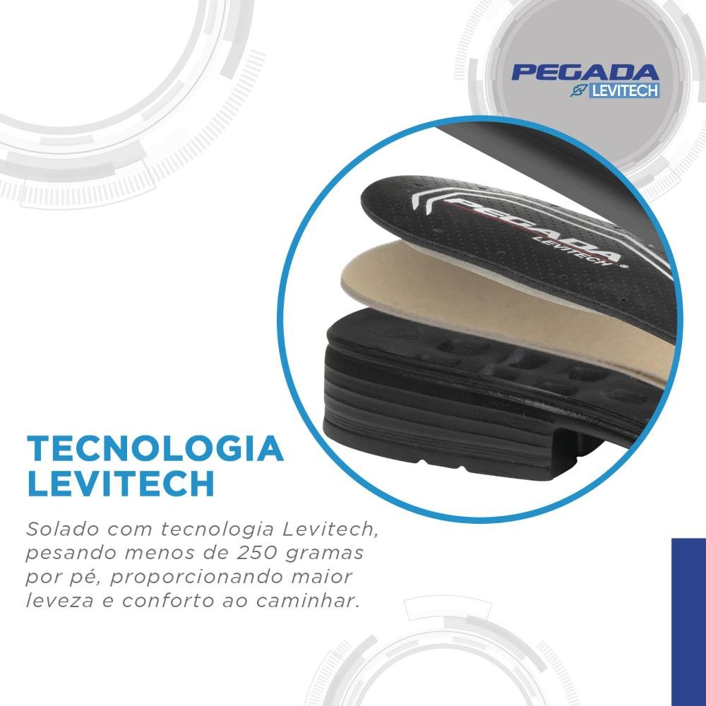 SAPATO PEGADA SOCIAL EM COURO REF 122318 MASCULINO Marrom 5