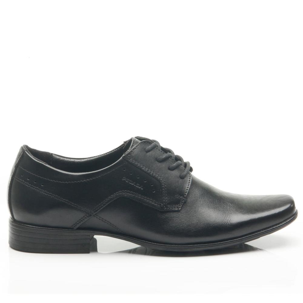 SAPATO PEGADA SOCIAL EM COURO REF 124654 MASCULINO Preto 1