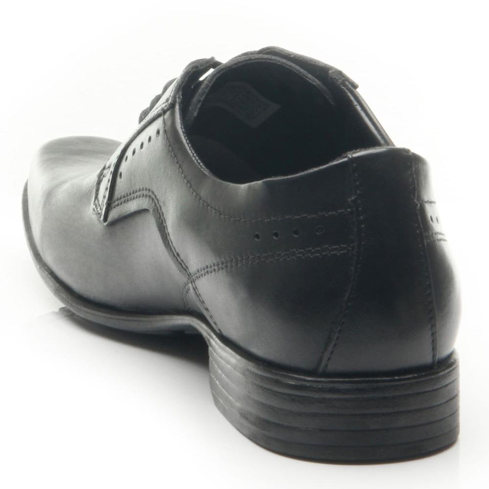 SAPATO PEGADA SOCIAL EM COURO REF 124654 MASCULINO Preto 3