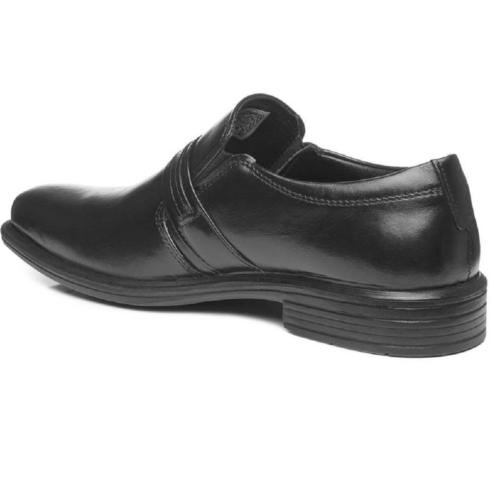 SAPATO PEGADA SOCIAL EM COURO REF 124777 MASCULINO Preto 3