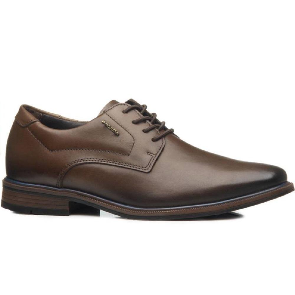 SAPATO PEGADA SOCIAL EM COURO REF 126305 MASCULINO Marrom 3