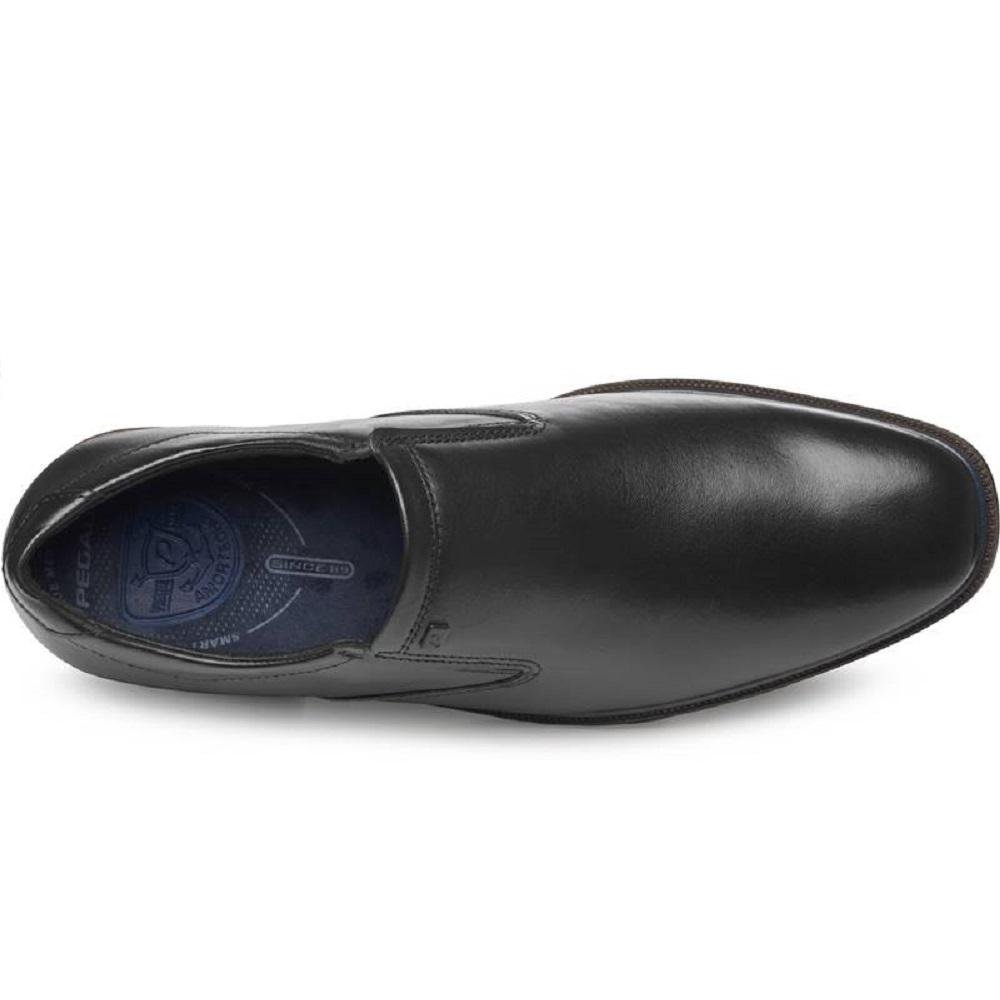 SAPATO PEGADA SOCIAL EM COURO REF 126308 MASCULINO Preto 4