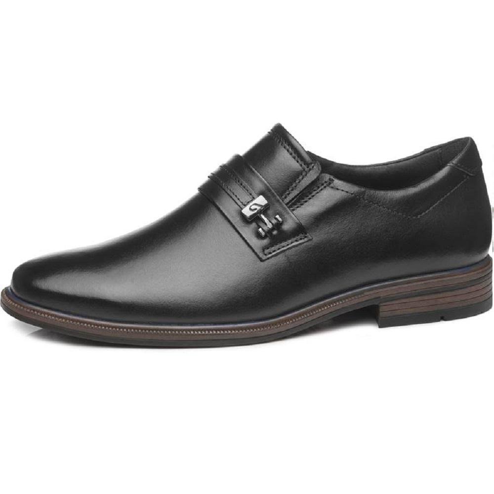 SAPATO PEGADA SOCIAL EM COURO REF 126309 MASCULINO Preto 2
