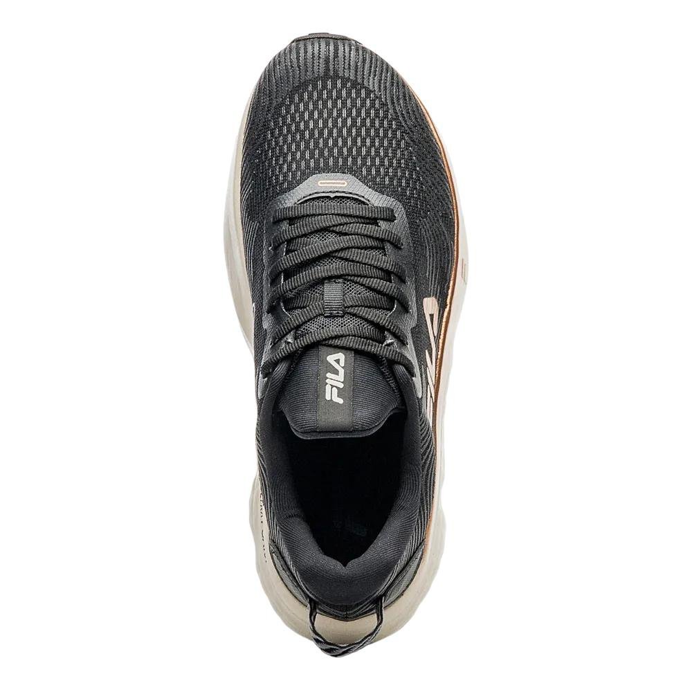 TENIS FILA MAXXIMUS FEMININO Preto/Dourado 4