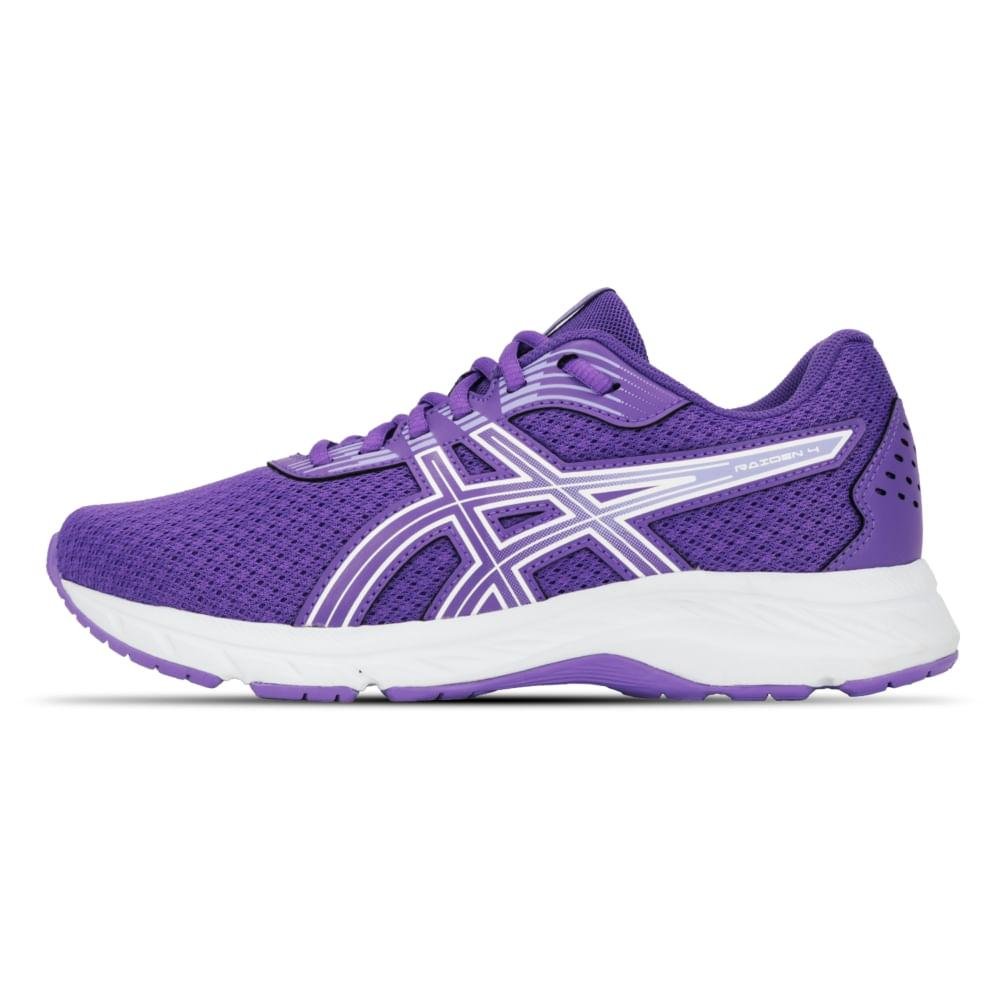 TENIS ASICS RAIDEN 4 FEMININO Roxo 2