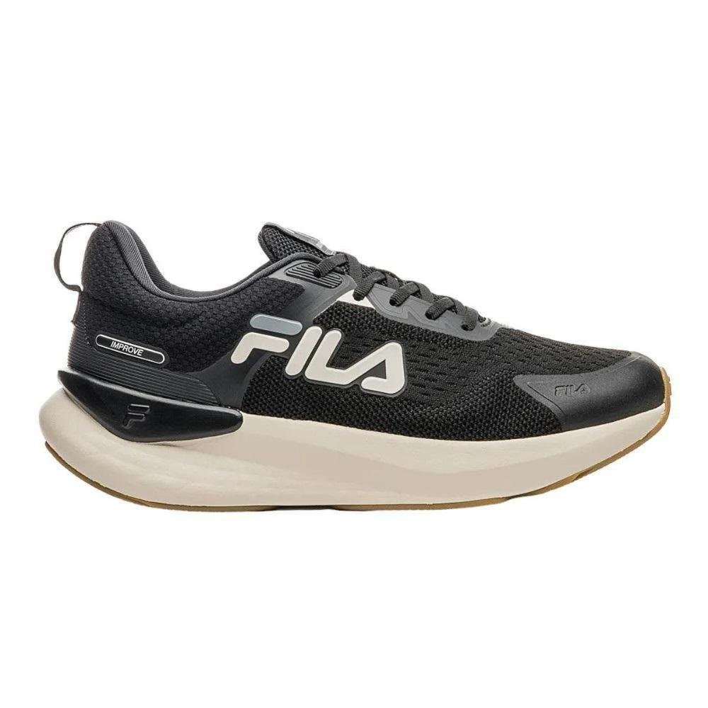 TENIS FILA IMPROVE MASCULINO Preto/Bege 1