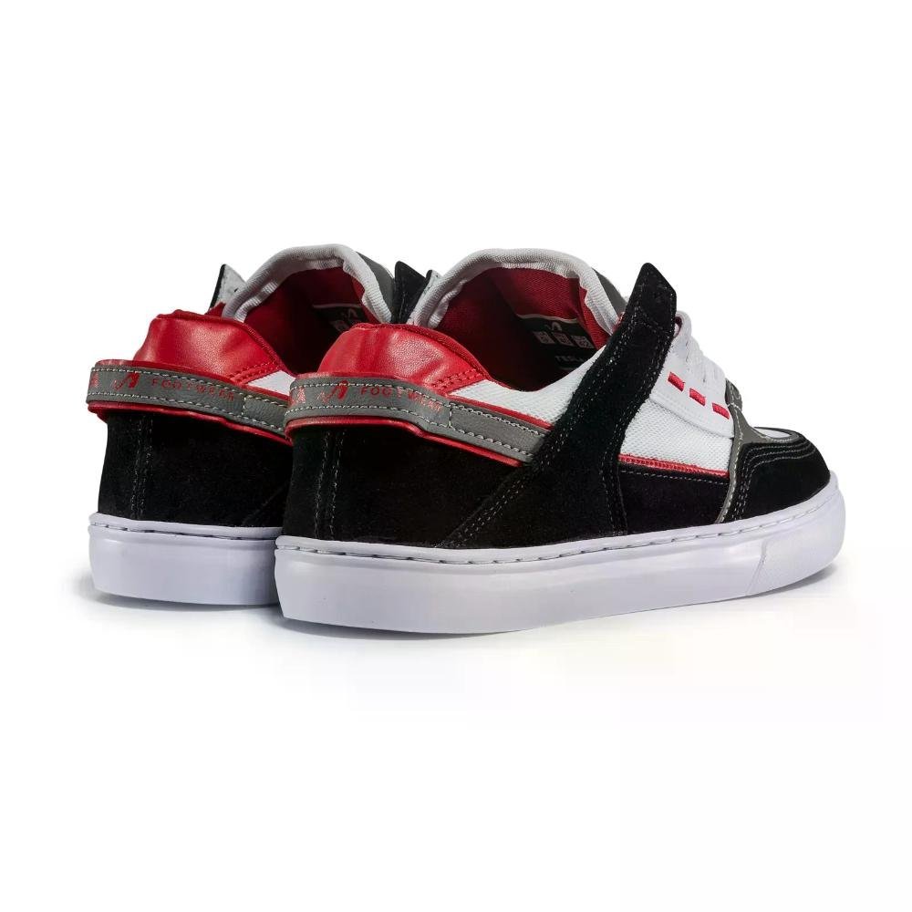 TENIS TESLA COIL REF 1901 Preto/Vermelho 4