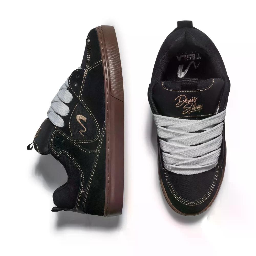 TENIS TESLA FUSION REF 2001 Preto/Marrom 5