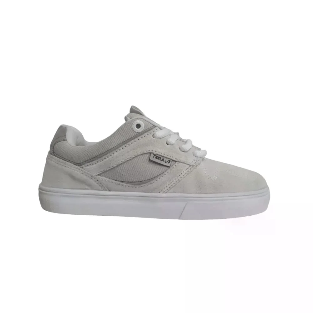 TENIS TESLA TG 02 REF 1708 Branco/Prata 2
