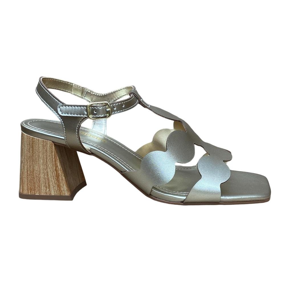 SANDALIA TREE SHOES REF 193.10522 FEMININO Dourado 1
