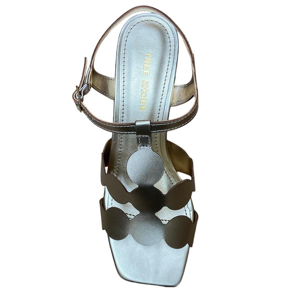 SANDALIA TREE SHOES REF 193.10522 FEMININO Dourado 2