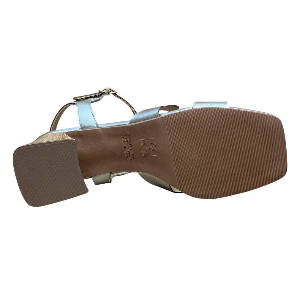 SANDALIA TREE SHOES REF 193.10522 FEMININO Dourado 4